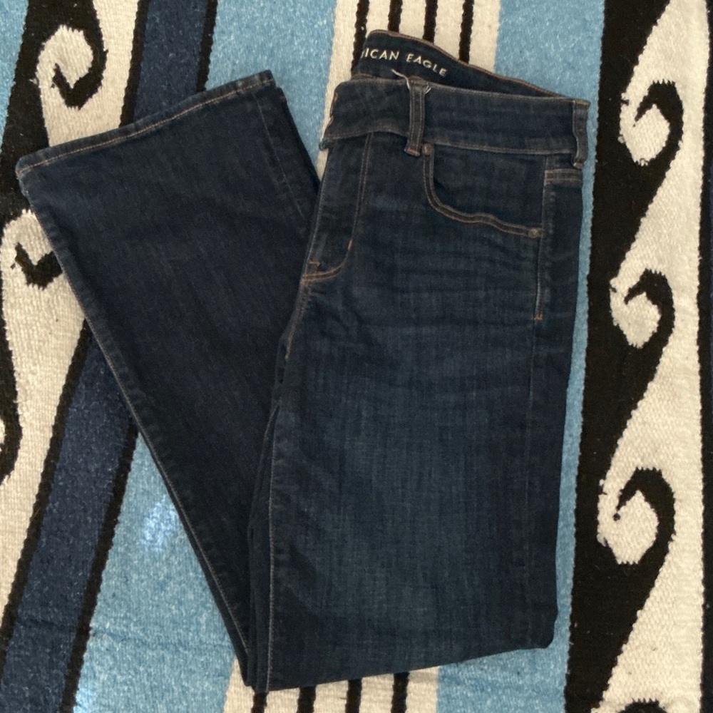 American Eagle Outfitters Women's Indigo Boot Cut Leg Jeans